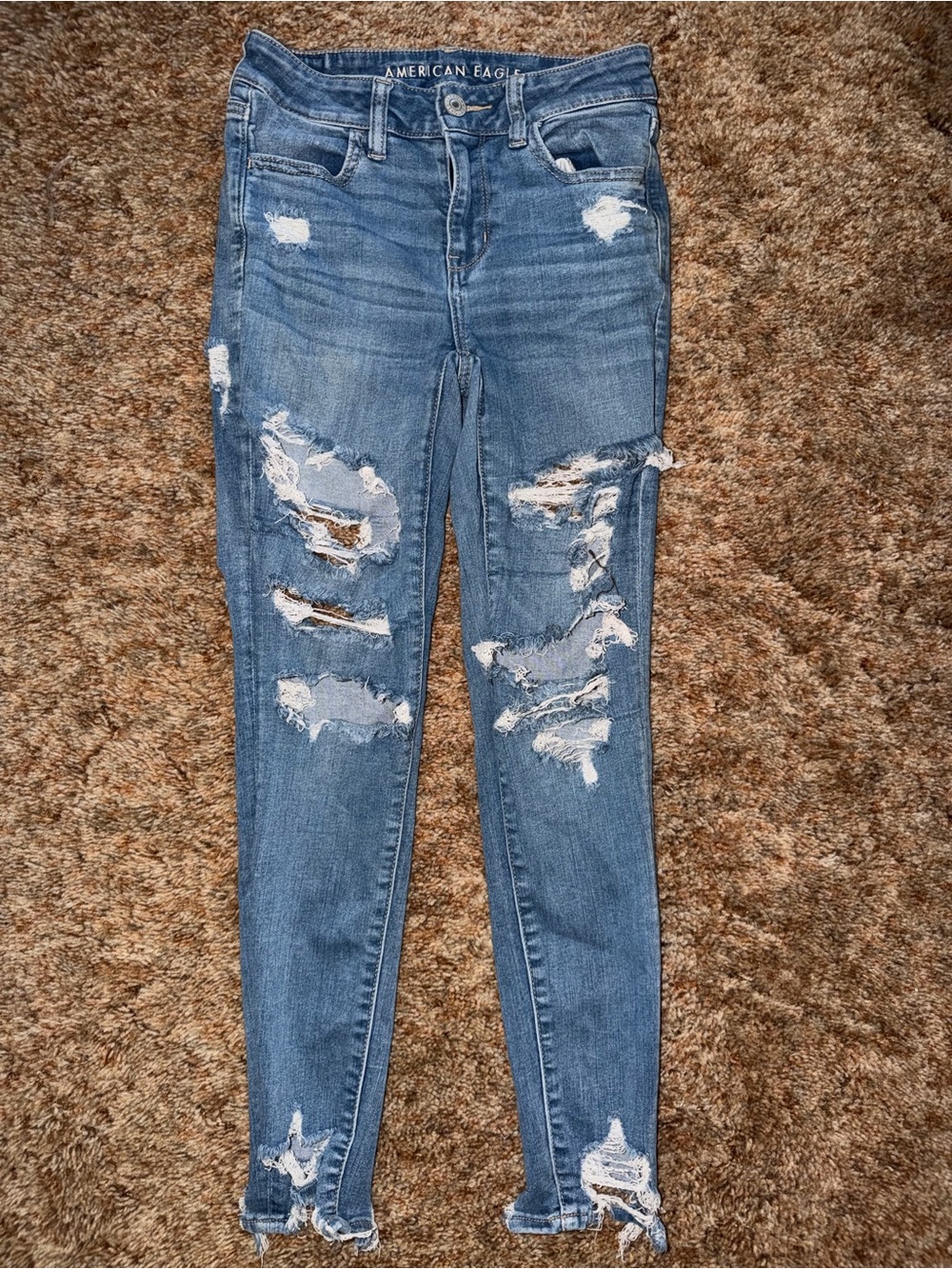 American Eagle hi Rise jeggings